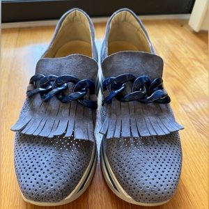 SOFTWAVES CARLY denim platform sneaker size 39